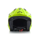 Acerbis Jet Aria Helmet with Sun Visor [Flo Yellow]