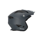 Acerbis Jet Aria Helmet with Sun Visor [Grey]