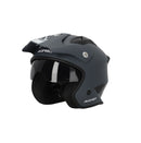 Acerbis Jet Aria Helmet with Sun Visor [Grey]